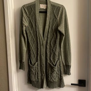 Evys Tree olive green cardigan